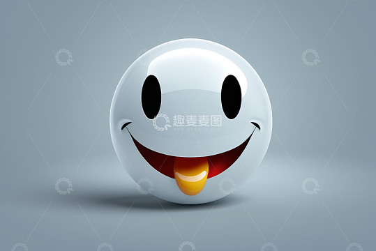 3D立体笑脸表情符号