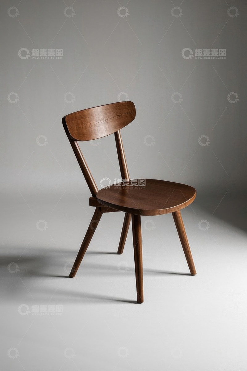 高清大图下载【趣麦麦图】现代风格木质椅子素材