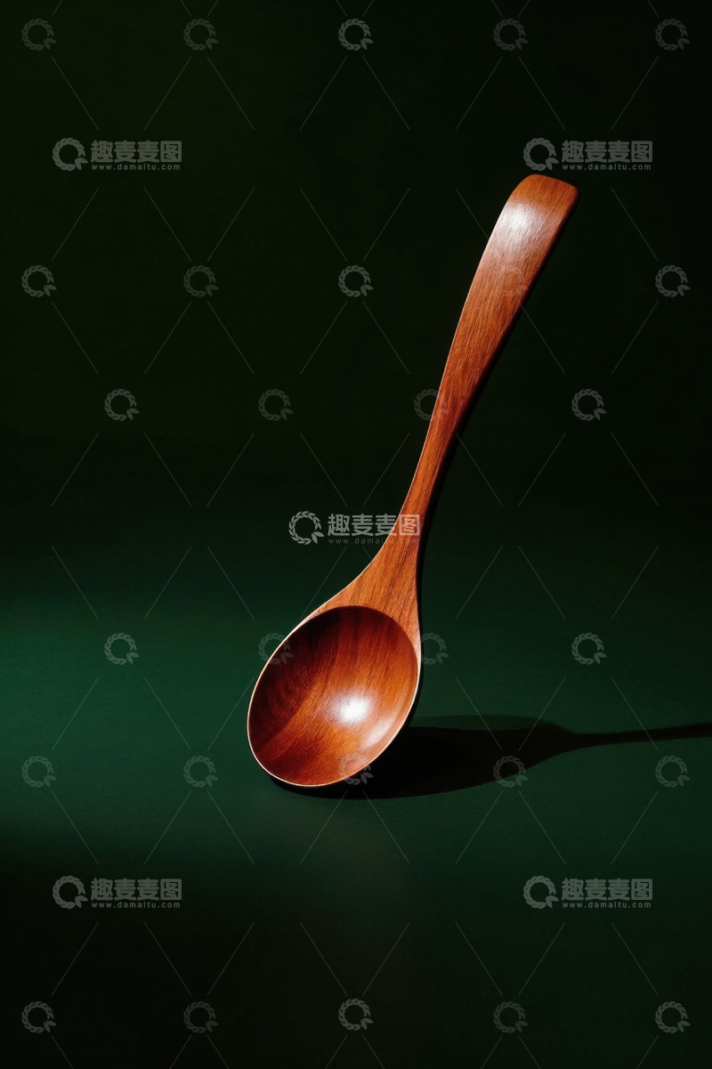 高清大图下载【趣麦麦图】木质勺子特写素材
