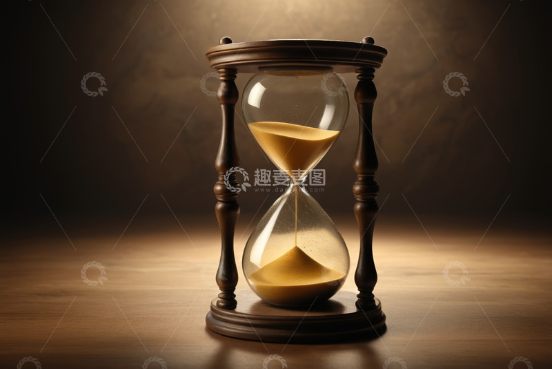 高清大图下载【趣麦麦图】复古沙漏特写