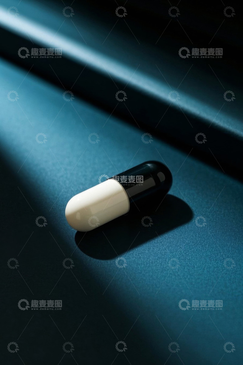 高清大图下载【趣麦麦图】单颗胶囊特写