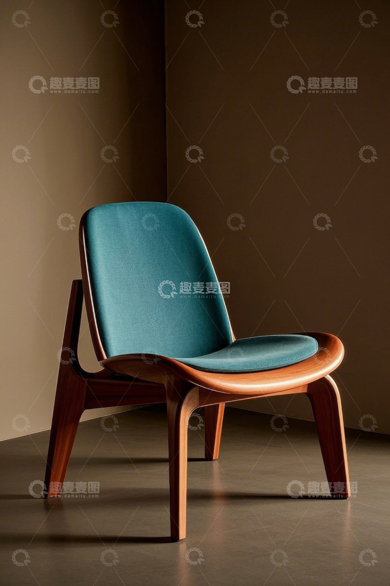 高清大图下载【趣麦麦图】现代设计舒适椅子静物图