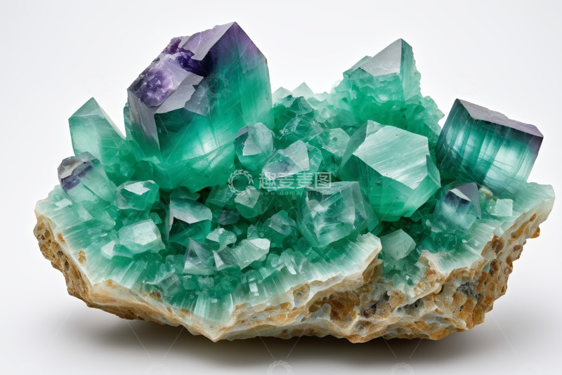 高清大图下载【趣麦麦图】多彩矿物晶体特写