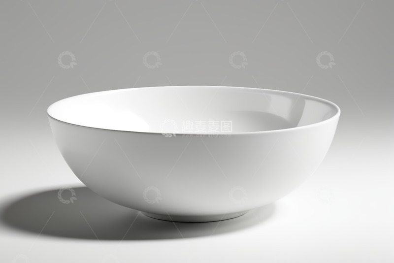 高清大图下载【趣麦麦图】白色碗特写素材