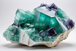 多彩宝石矿物特写