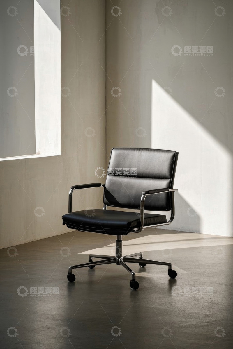 高清大图下载【趣麦麦图】现代风格办公椅室内展示