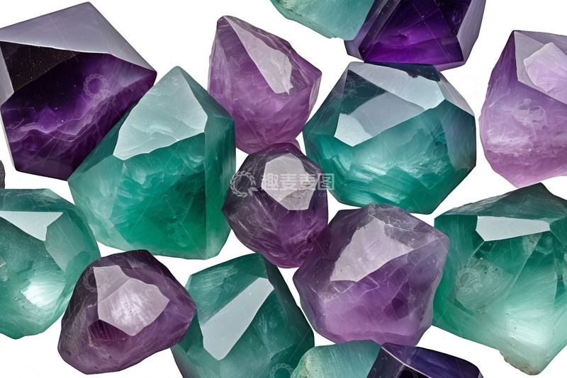 高清大图下载【趣麦麦图】多彩水晶宝石特写