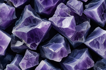 紫色水晶特写素材
