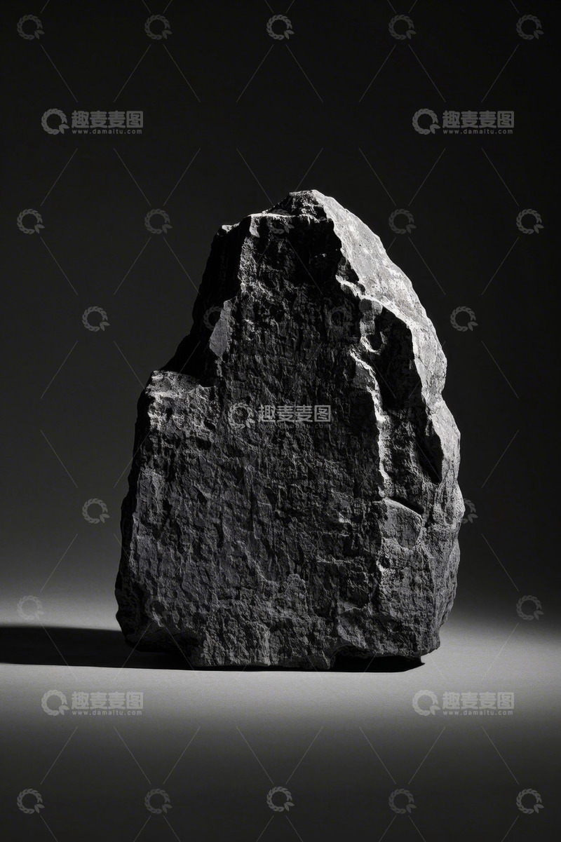 高清大图下载【趣麦麦图】黑色岩石特写素材