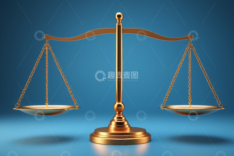 高清大图下载【趣麦麦图】金色天平特写