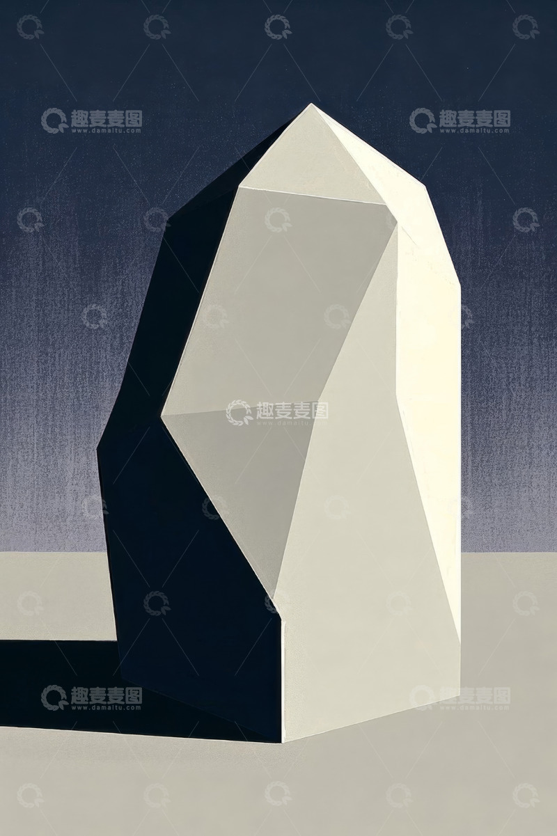 高清大图下载【趣麦麦图】现代抽象几何形状物体