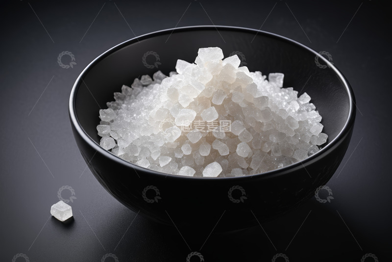 高清大图下载【趣麦麦图】碗装白色冰糖特写