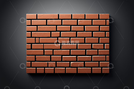 红砖墙面纹理展示