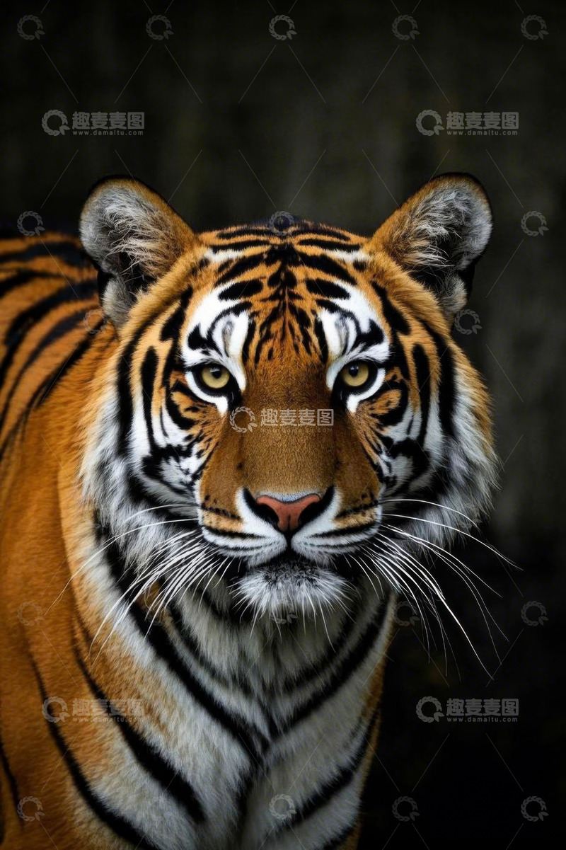 高清大图下载【趣麦麦图】老虎特写