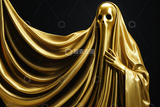 金色幽灵造型人物