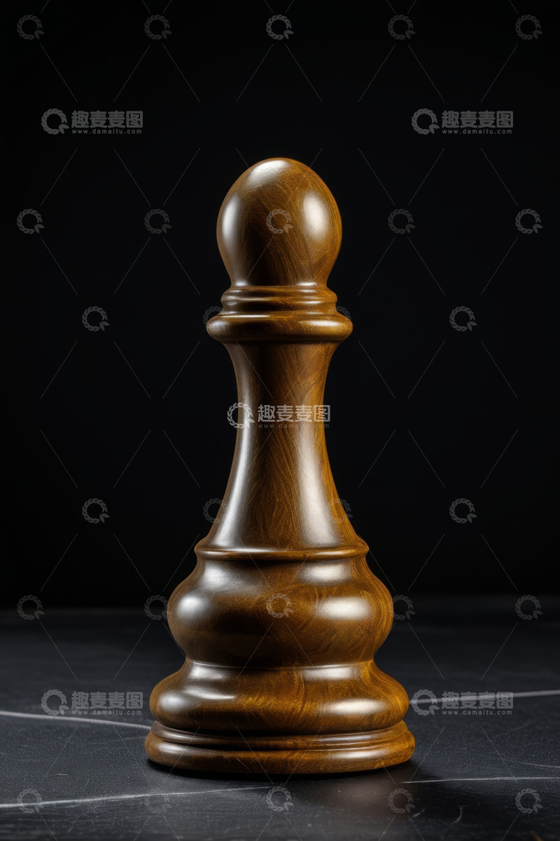 高清大图下载【趣麦麦图】国际象棋棋子特写