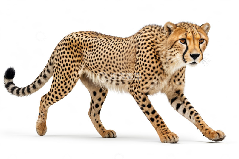 高清大图下载【趣麦麦图】行走的猎豹特写