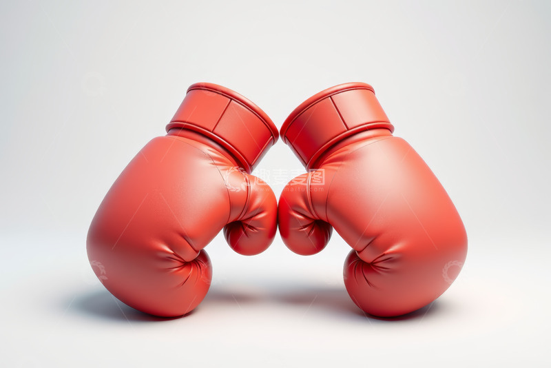 高清大图下载【趣麦麦图】红色拳击手套特写