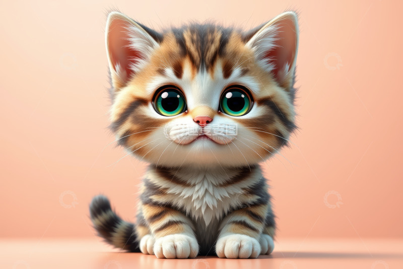 高清大图下载【趣麦麦图】可爱小猫咪特写