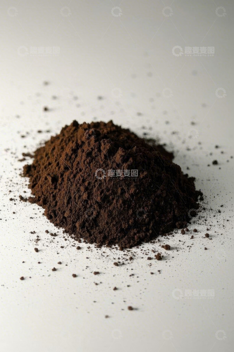 高清大图下载【趣麦麦图】咖啡粉末特写