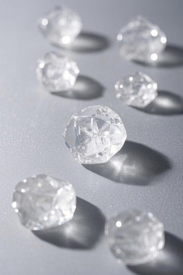 透明钻石特写素材