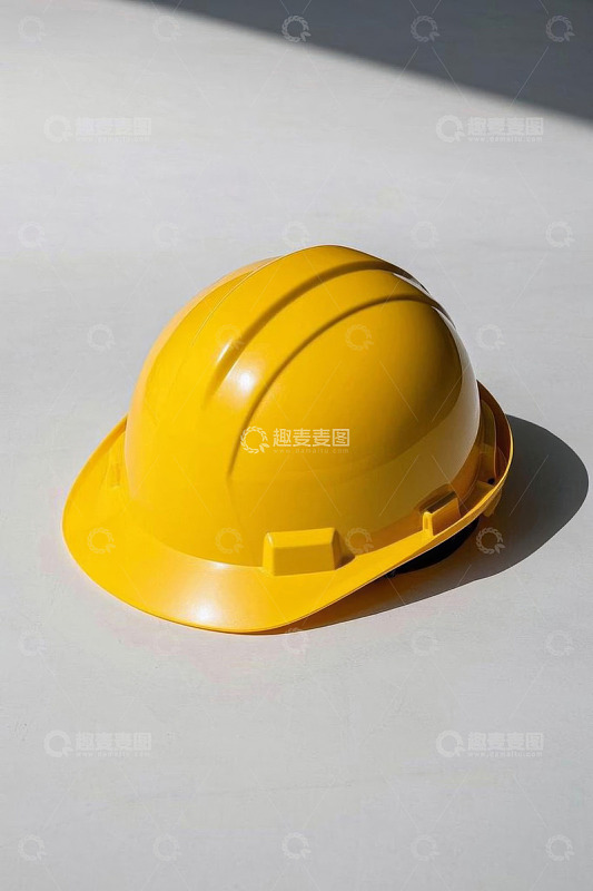 黄色安全帽特写