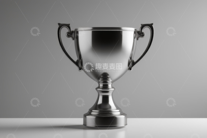 高清大图下载【趣麦麦图】金属奖杯特写