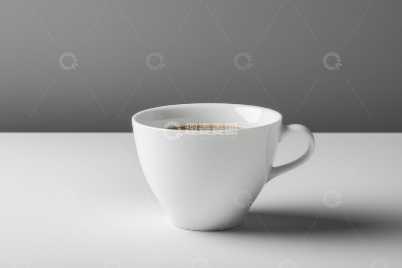 高清大图下载【趣麦麦图】白色杯子装的咖啡饮品