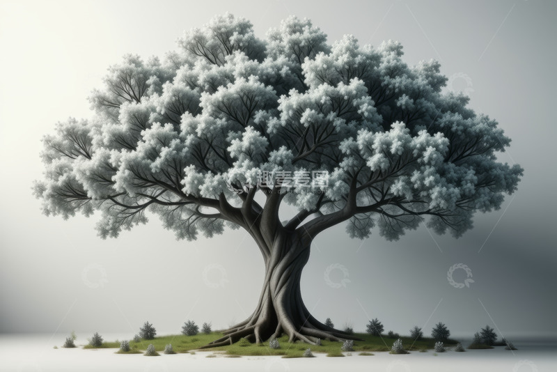 高清大图下载【趣麦麦图】单棵大树自然景观素材