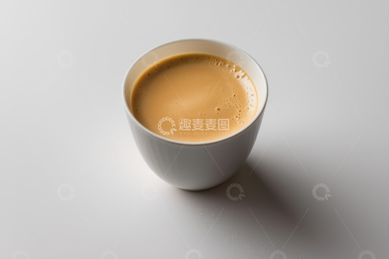 高清大图下载【趣麦麦图】白色杯子装的咖啡饮品