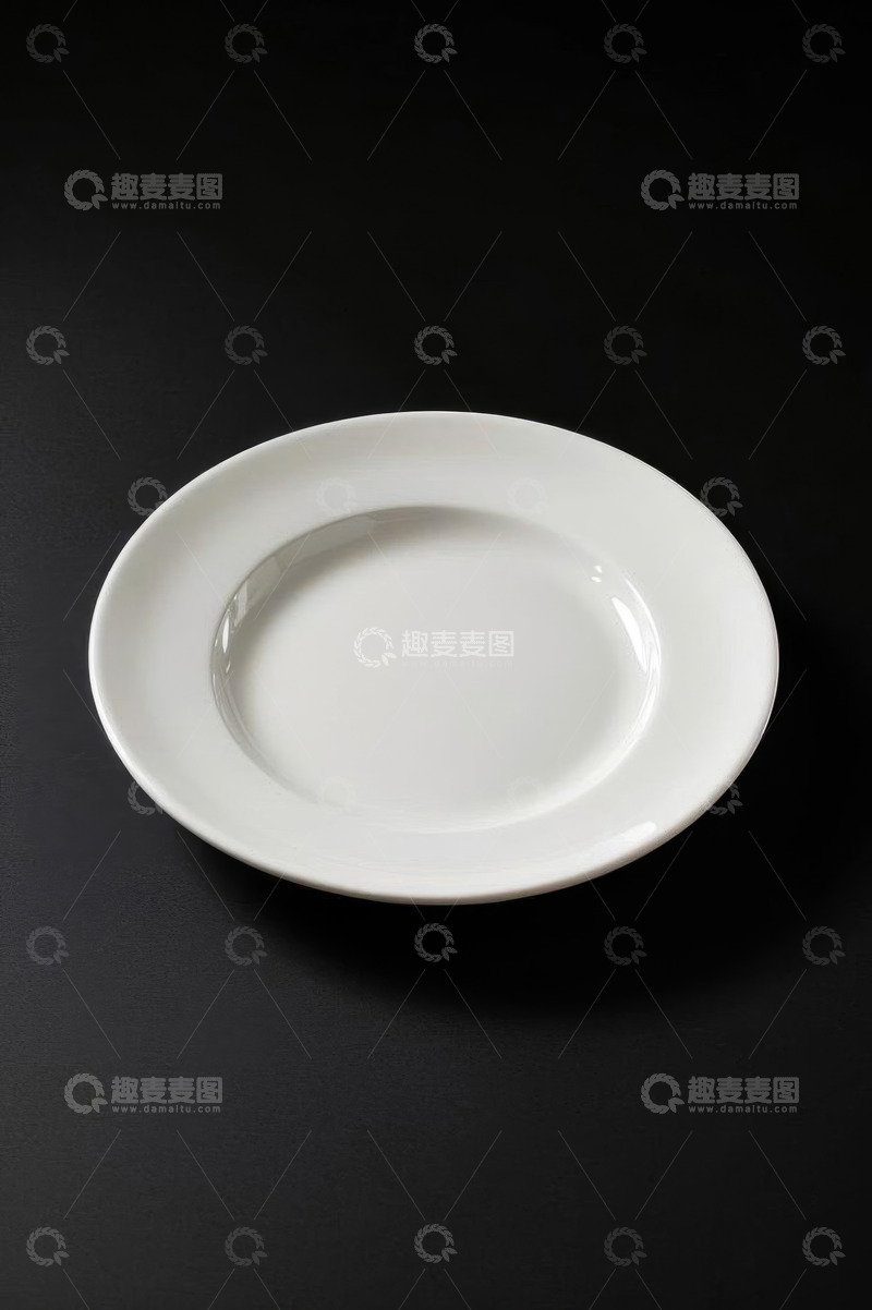 高清大图下载【趣麦麦图】白色圆盘特写