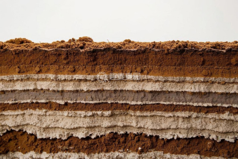 高清大图下载【趣麦麦图】土壤分层结构特写