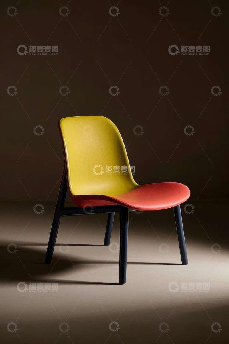 高清大图下载【趣麦麦图】多彩现代风格椅子特写