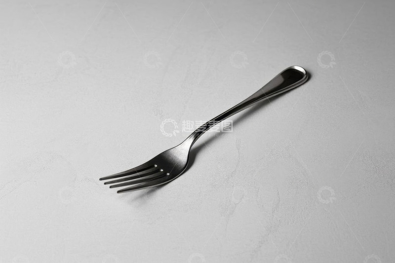 高清大图下载【趣麦麦图】不锈钢叉子特写
