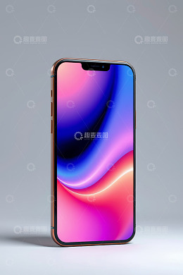 金色智能手机产品展示