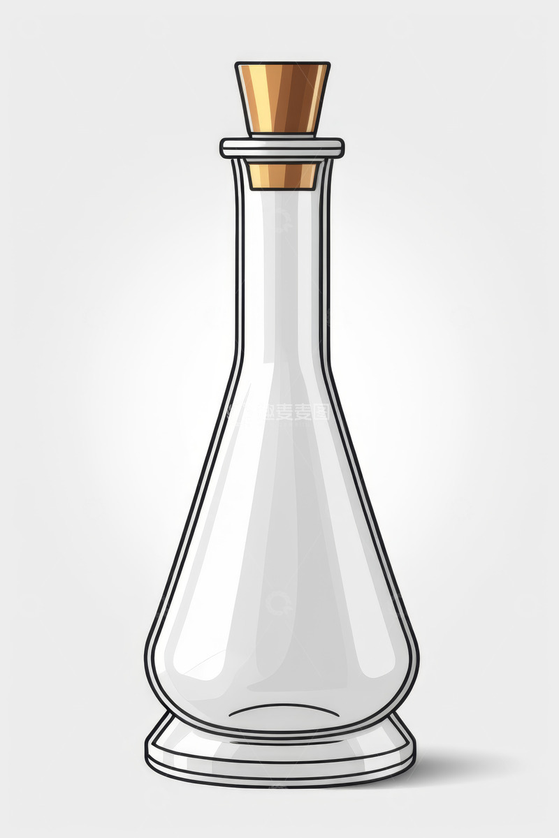 高清大图下载【趣麦麦图】玻璃瓶子插图素材