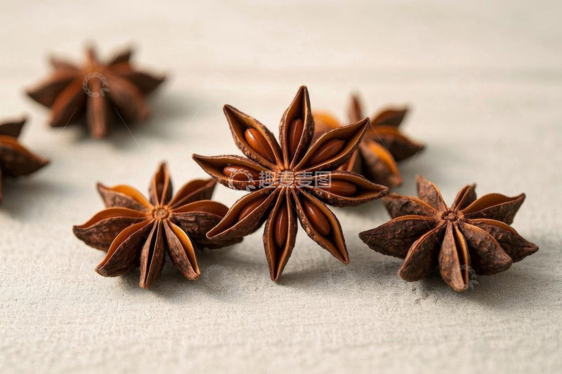高清大图下载【趣麦麦图】特写八角香料