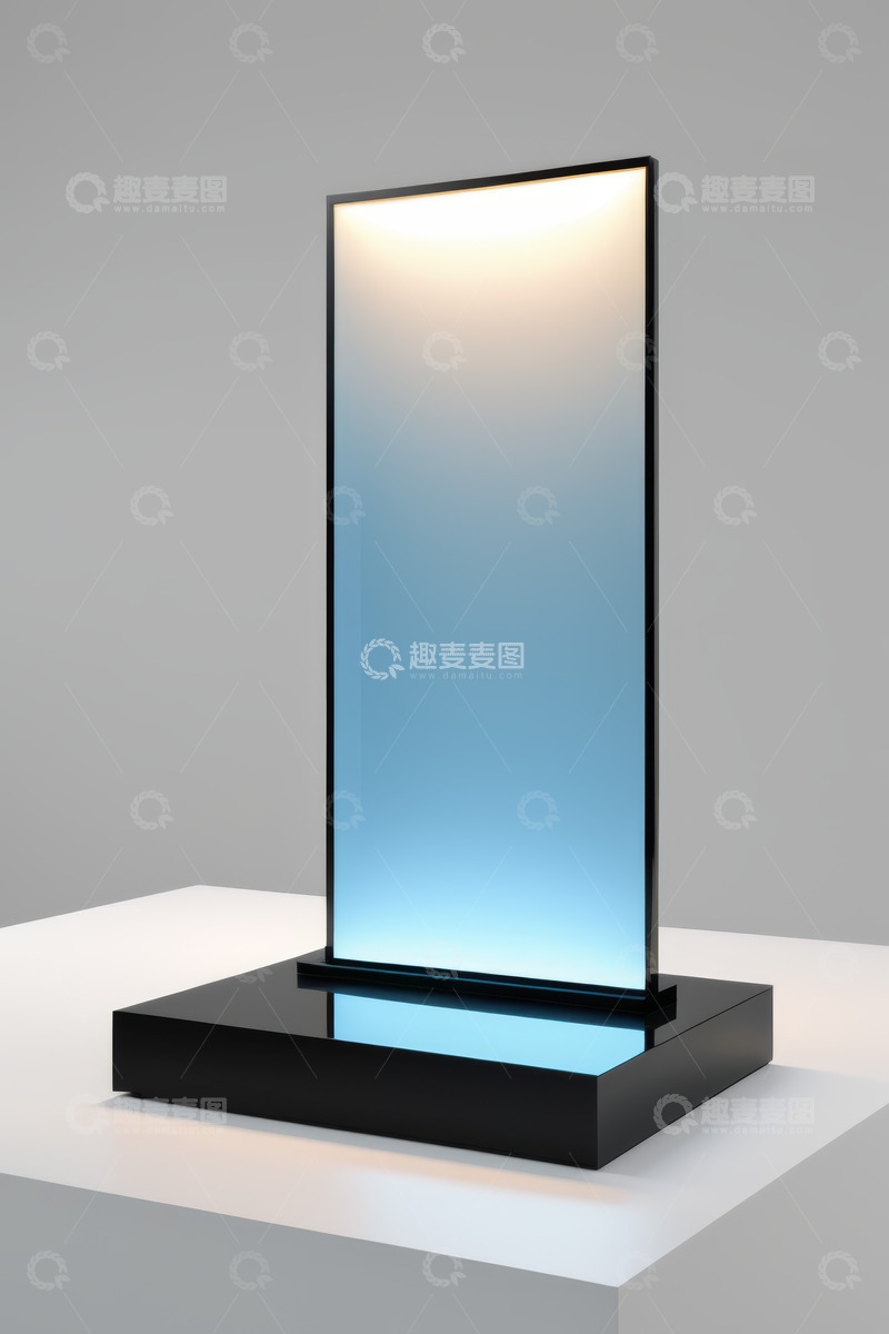 高清大图下载【趣麦麦图】现代简约立式展示装置