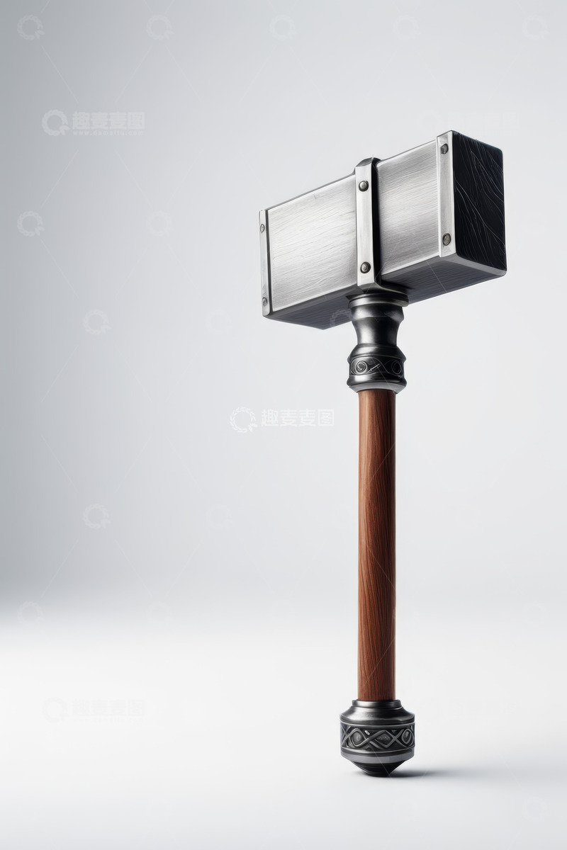 高清大图下载【趣麦麦图】雷神之锤道具特写