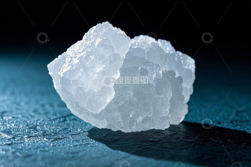高清大图下载【趣麦麦图】白色晶体微距特写