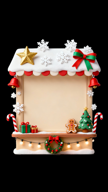 圣诞主题弹窗ui4