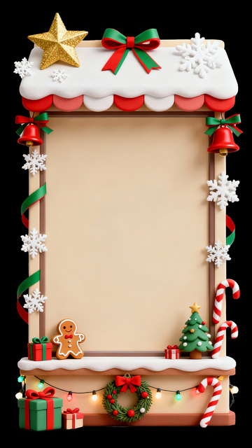 圣诞主题弹窗ui6