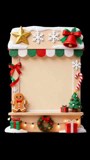 圣诞主题弹窗ui3