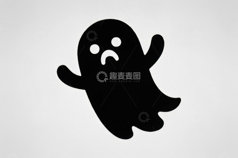 高清大图下载【趣麦麦图】卡通幽灵形象