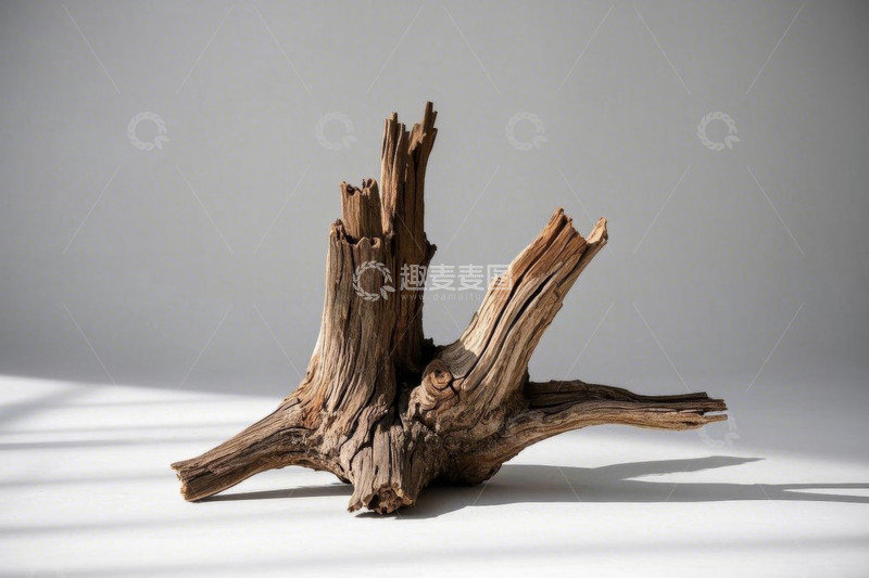 高清大图下载【趣麦麦图】枯木树根特写素材