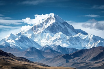 雪山高山大山云雾