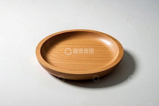 木质圆盘特写静物素材
