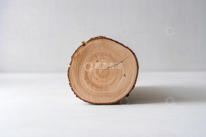 高清大图下载【趣麦麦图】树干横截面纹理特写