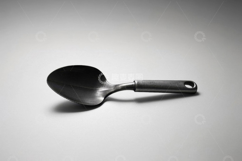 高清大图下载【趣麦麦图】金属勺子特写素材