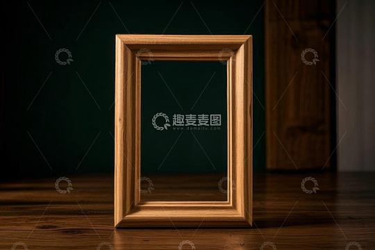 木质相框静物展示
